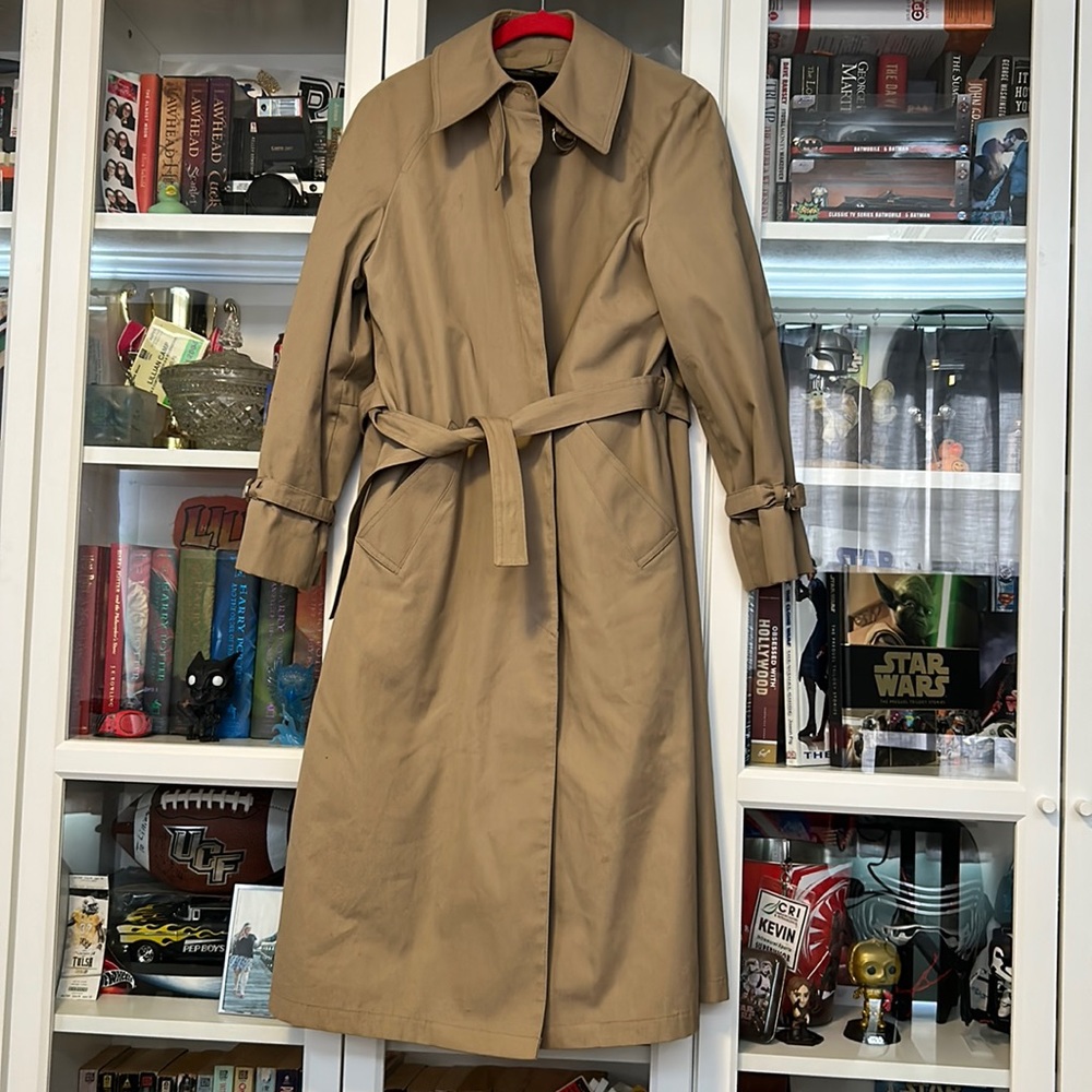 12P London Fog Trench w/ removable inner lining